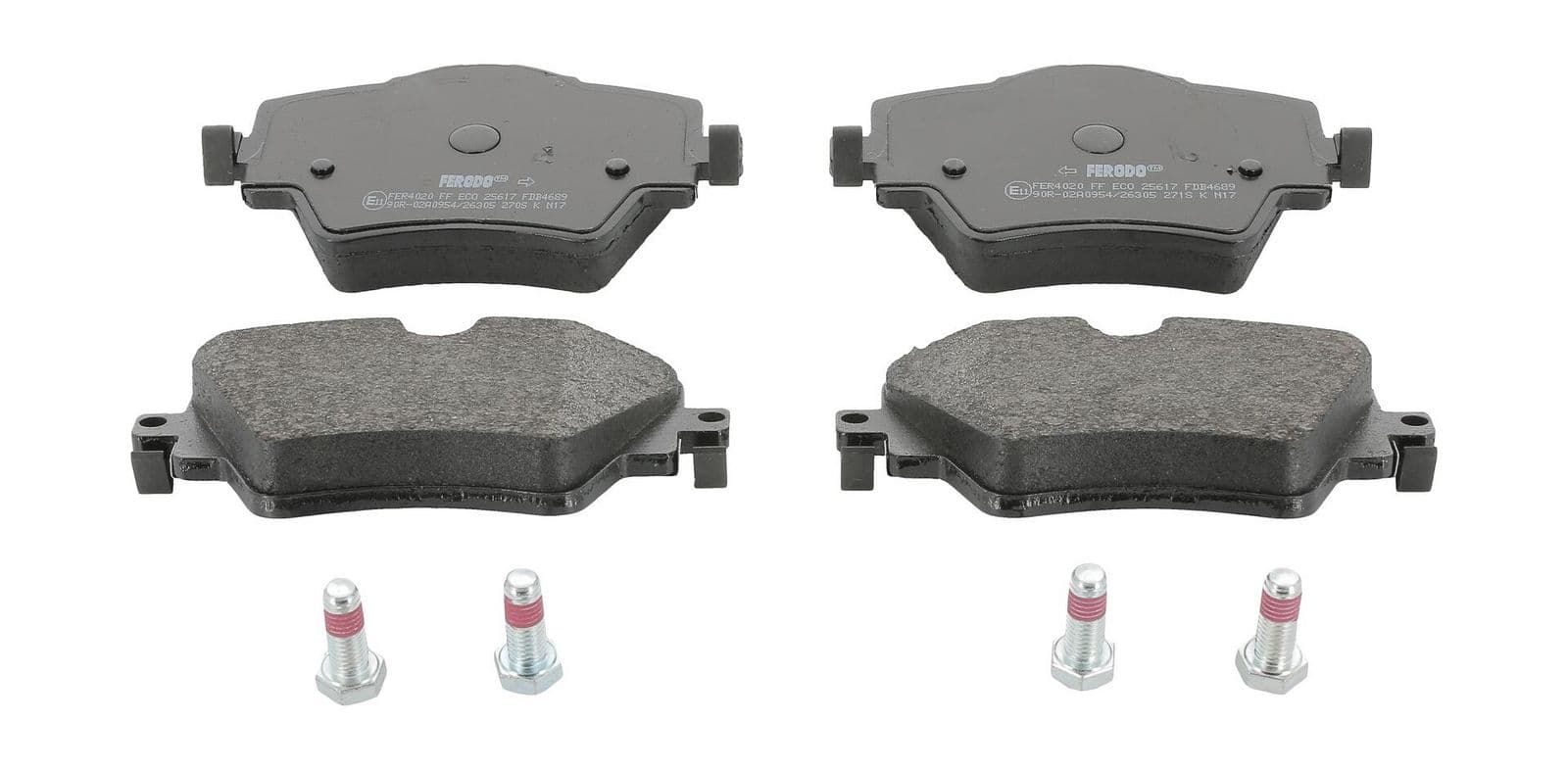 set placute frana,frana disc FERODO FDB4689