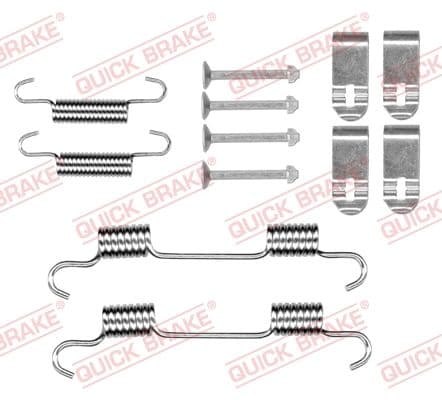 set accesorii, saboti frana parcare QUICK BRAKE 105-0078