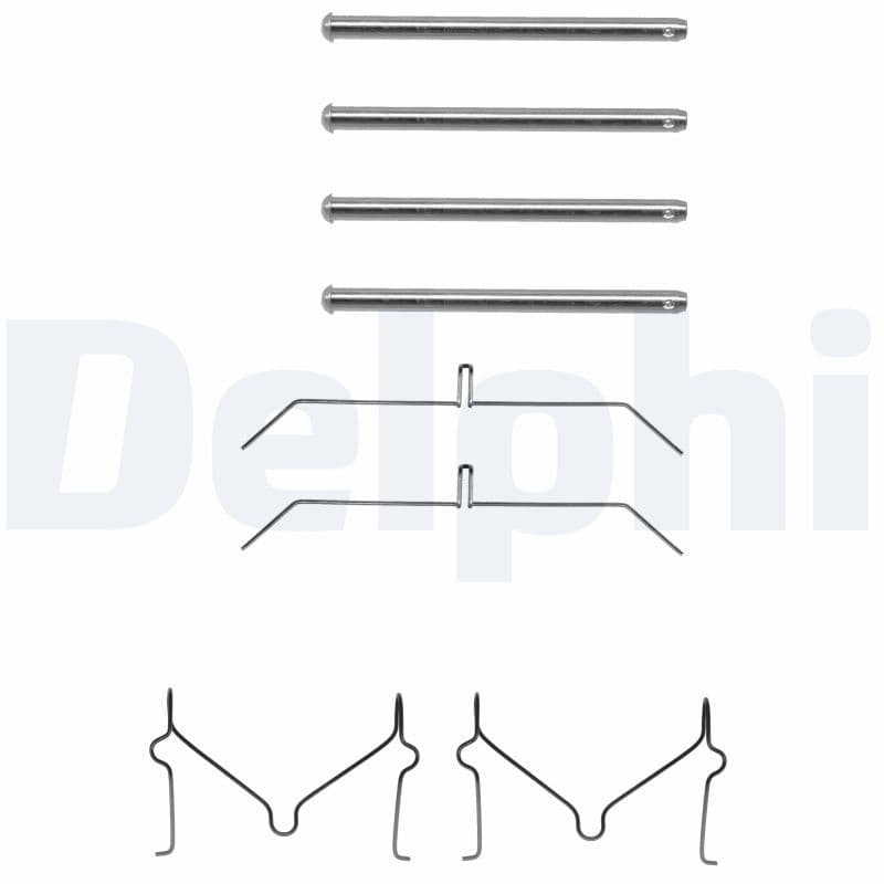 Set accesorii, placute frana DELPHI LX0145