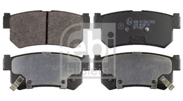 set placute frana,frana disc FEBI BILSTEIN 170638