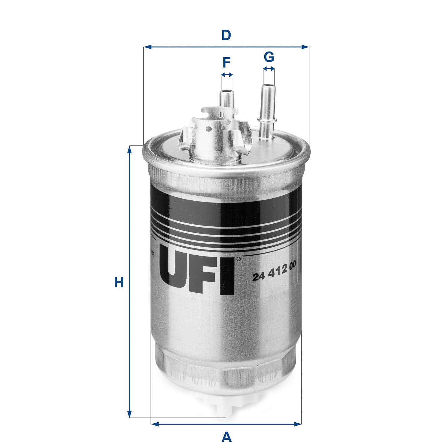 filtru combustibil UFI 24.412.00