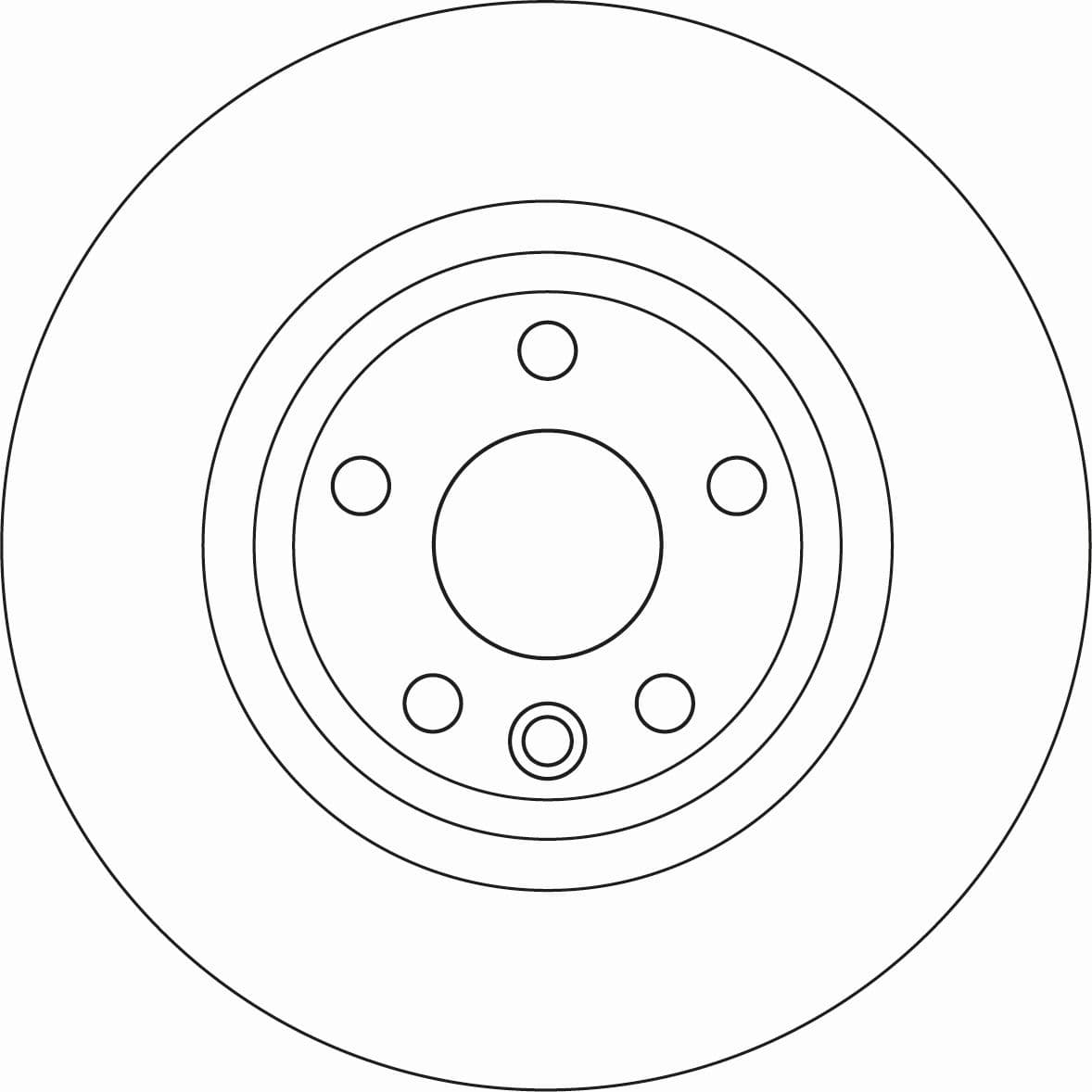 Disc frana TRW DF6947