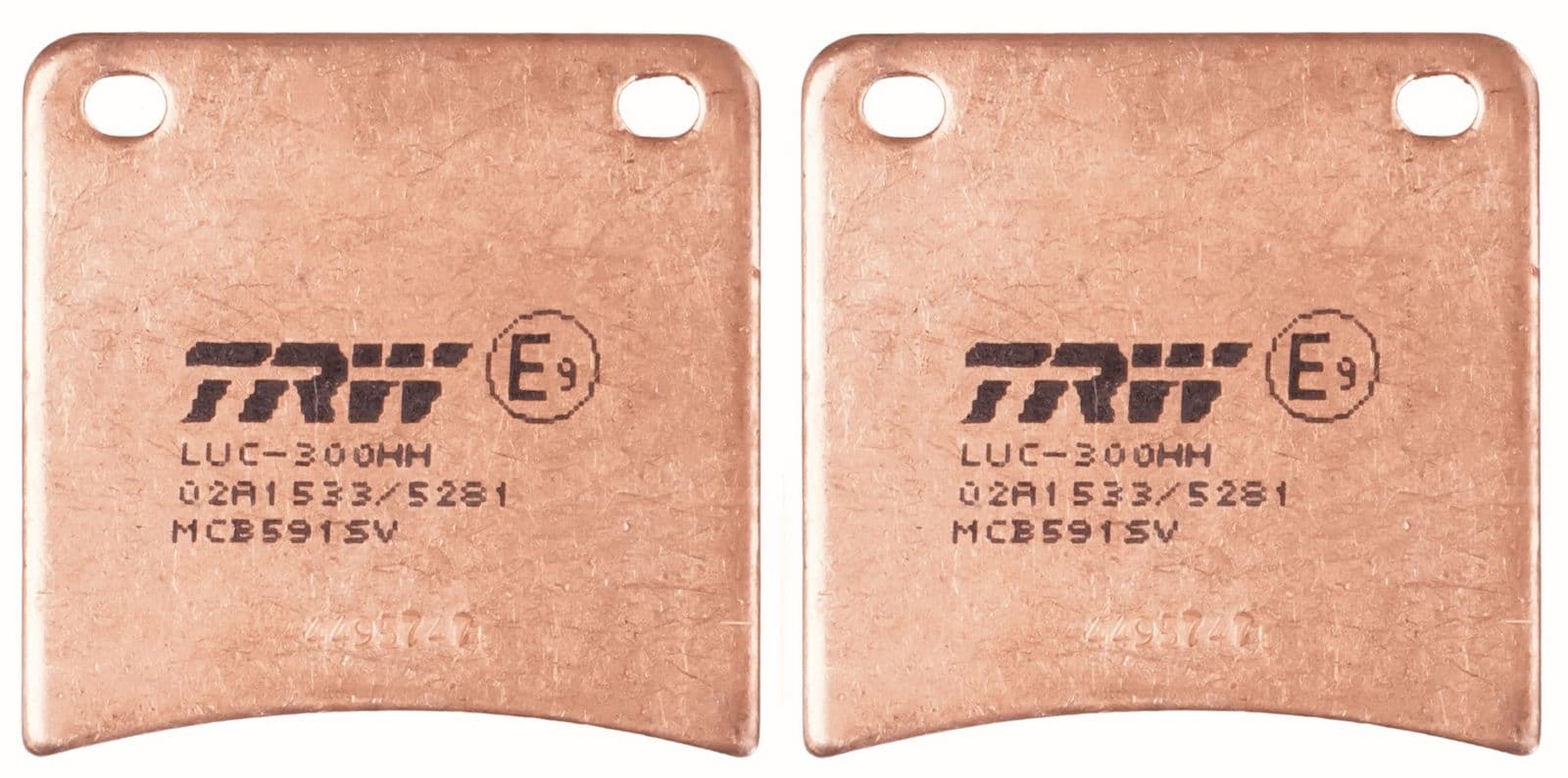 set placute frana,frana disc TRW Sinter Street MCB591SV