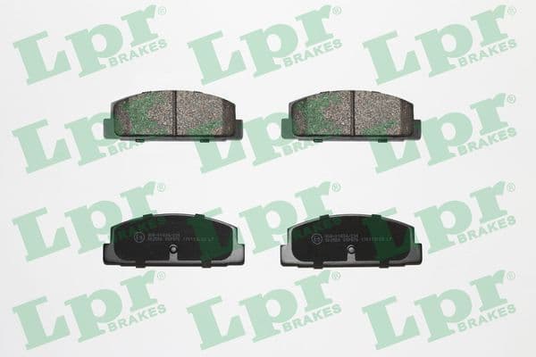 set placute frana,frana disc LPR 05P876