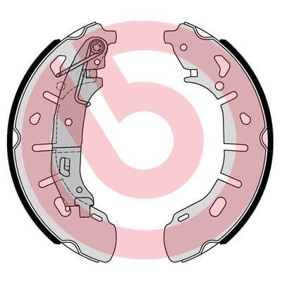 Set saboti frana BREMBO S 59 531