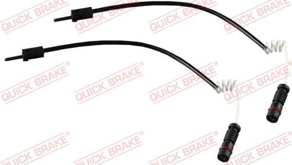 senzor de avertizare,uzura placute de frana QUICK BRAKE WS 0210 A
