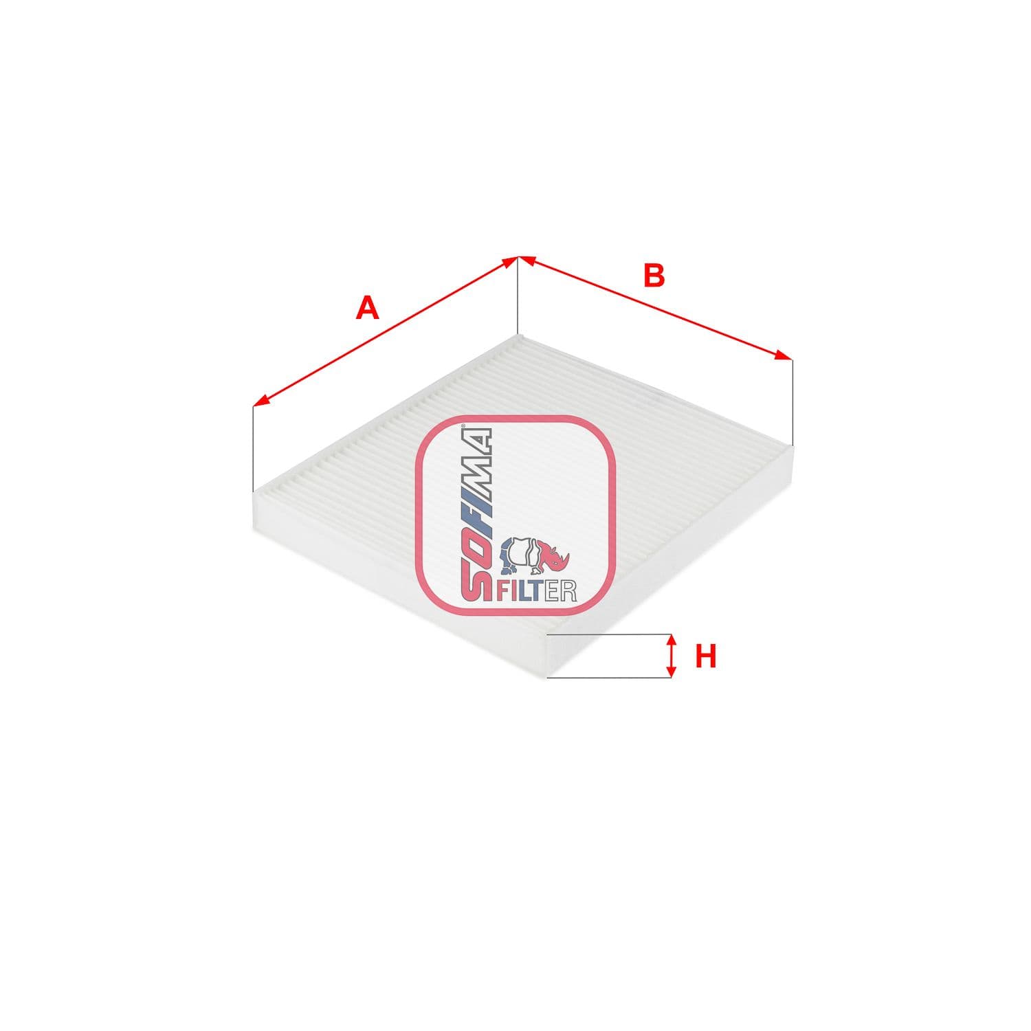 Filtru, aer habitaclu SOFIMA S 3243 C