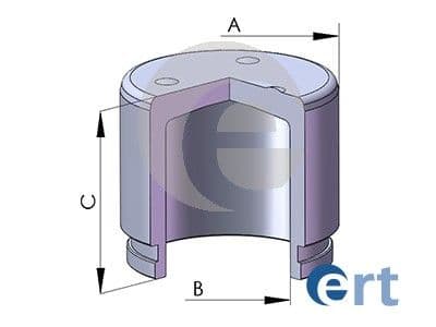 Piston, etrier frana ERT 150589-C