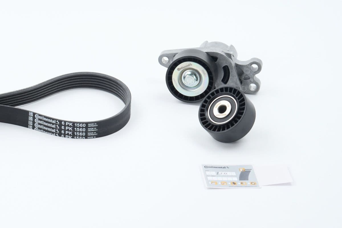 Set curea transmisie cu caneluri CONTINENTAL CTAM 6PK1560K1
