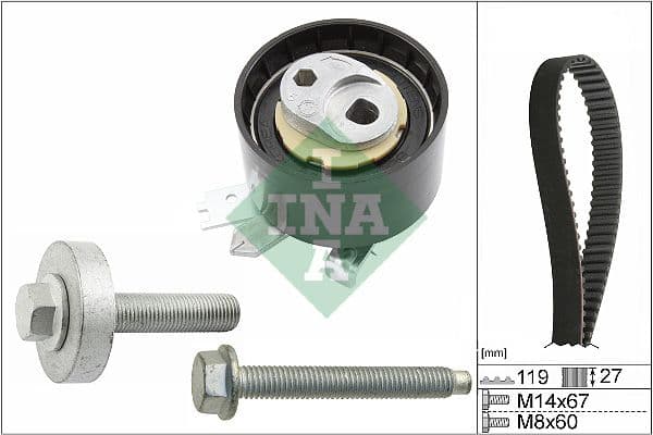 Set curea de distributie Schaeffler INA 530 0607 10