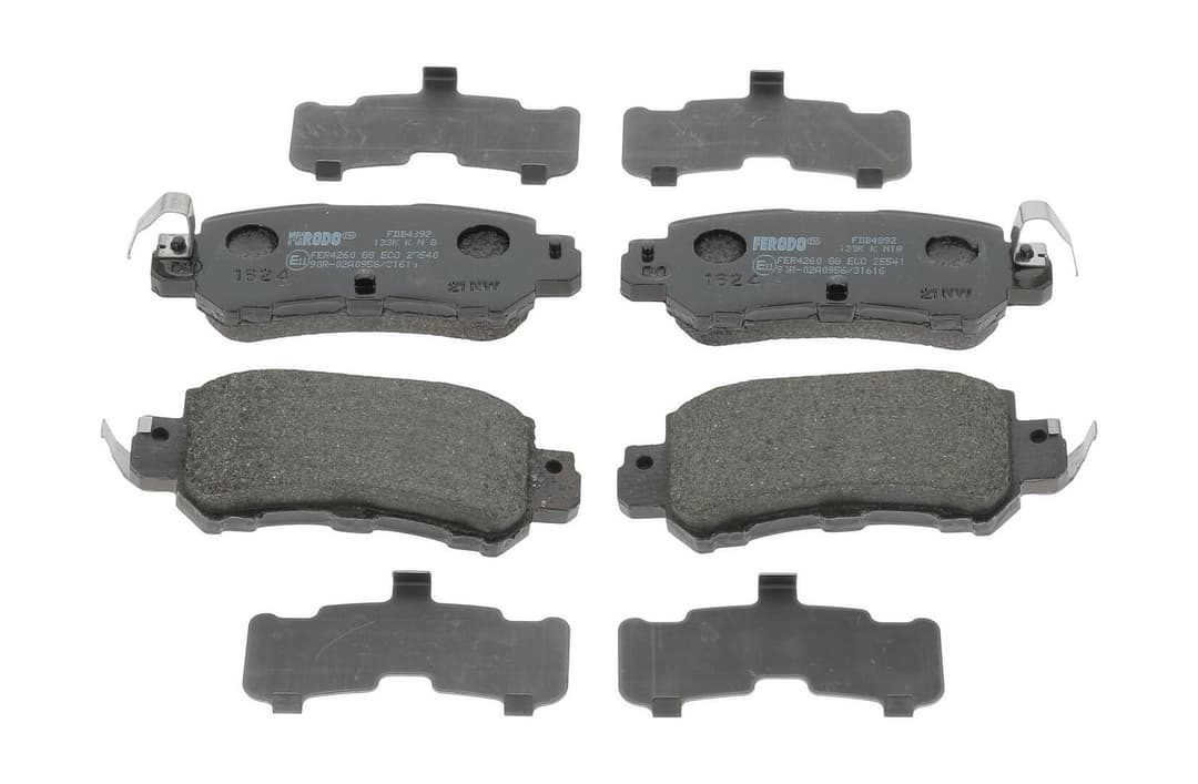 set placute frana,frana disc FERODO PREMIER ECO FRICTION FDB4892
