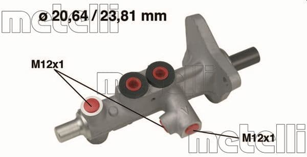 Pompa centrala, frana METELLI 05-0627