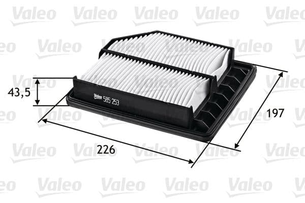 Filtru aer VALEO 585253