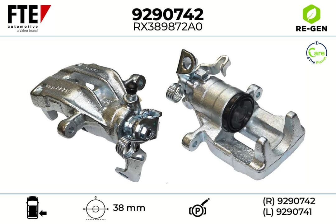 Etrier frana FTE 9290742