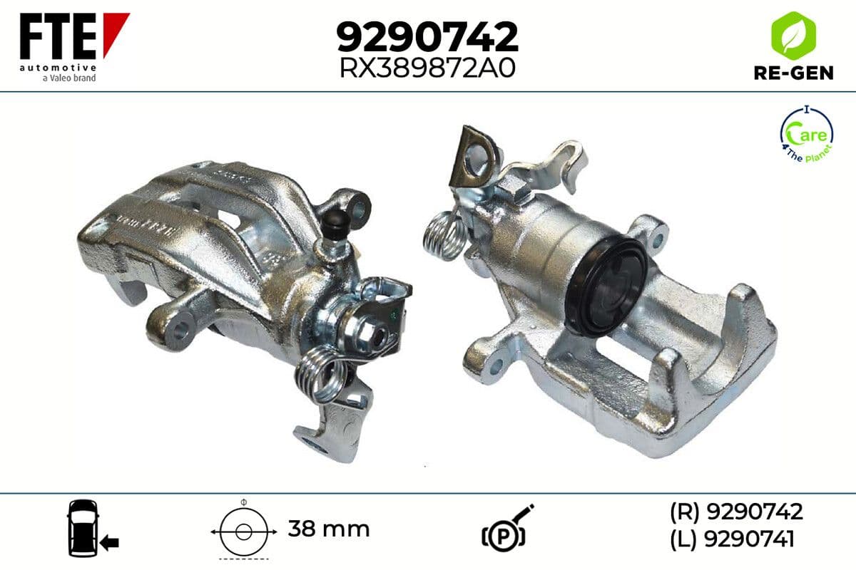 Etrier frana FTE 9290742