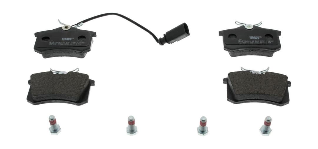 set placute frana,frana disc FERODO PREMIER ECO FRICTION FDB1481