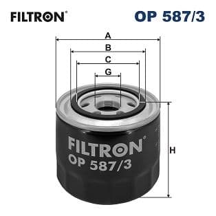 Filtru ulei FILTRON OP 587/3