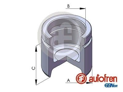 Piston, etrier frana AUTOFREN SEINSA D02563