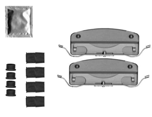 Set accesorii, etrier frana TEXTAR 82544100
