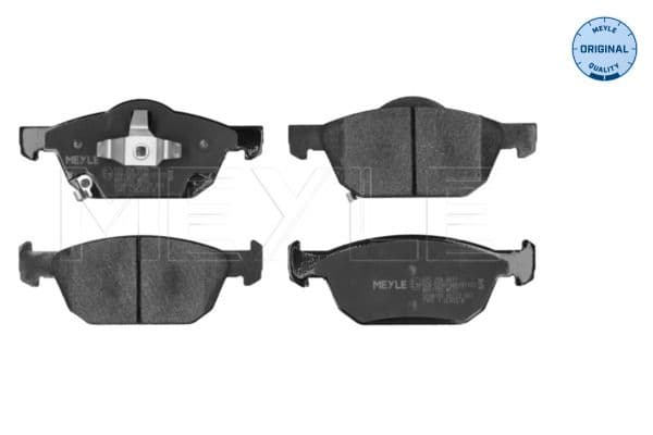 set placute frana,frana disc MEYLE -ORIGINAL: True to OE. 025 258 0417