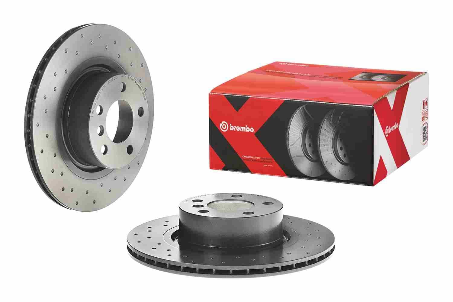 Disc frana BREMBO XTRA LINE - Xtra 09.B569.1X