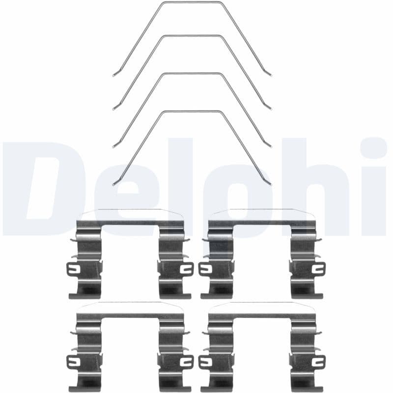 Set accesorii, placute frana DELPHI LX0669