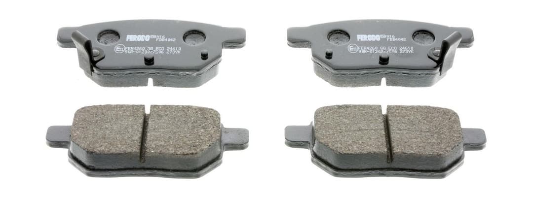 set placute frana,frana disc FERODO PREMIER ECO FRICTION FDB4042