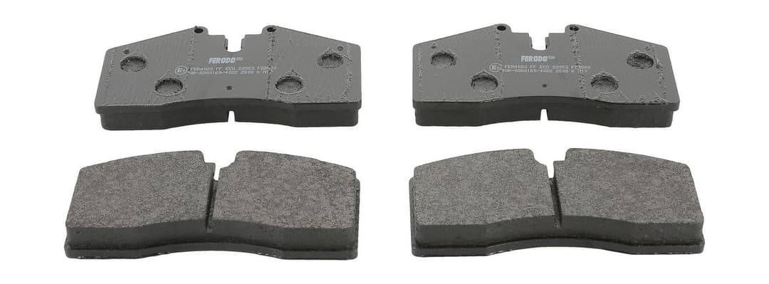 set placute frana,frana disc FERODO PREMIER ECO FRICTION FDB560