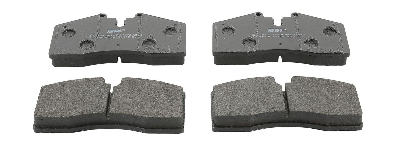 set placute frana,frana disc FERODO PREMIER ECO FRICTION FDB560