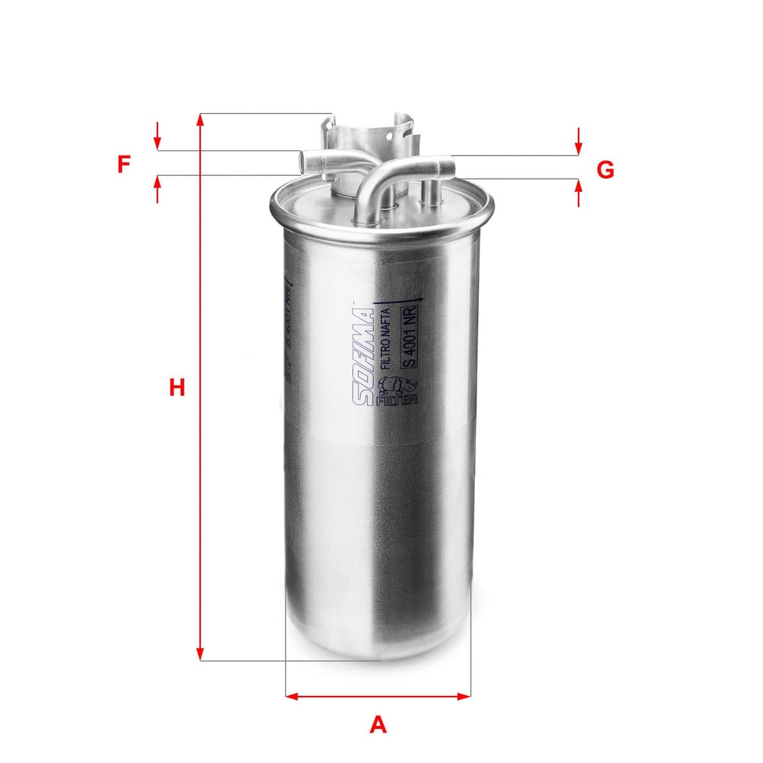 filtru combustibil SOFIMA S 4001 NR
