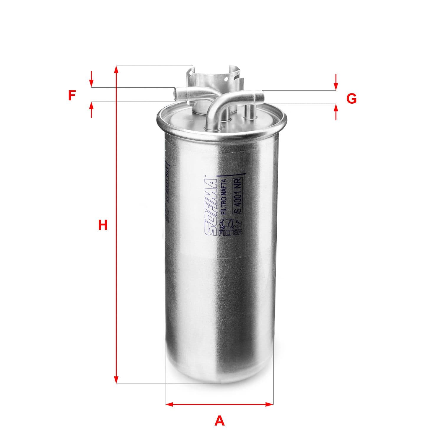 filtru combustibil SOFIMA S 4001 NR
