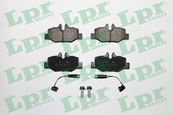 set placute frana,frana disc LPR 05P1246