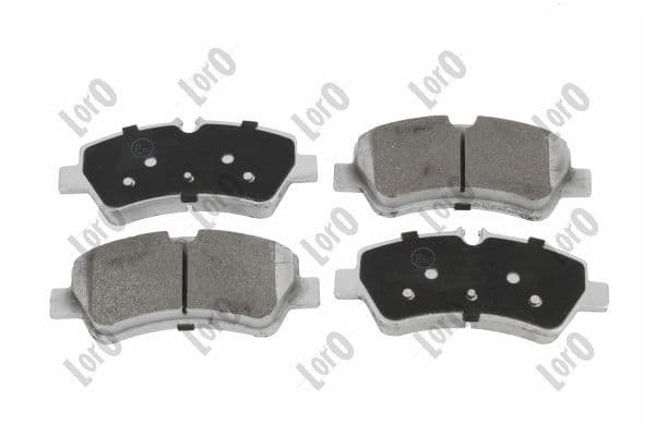 set placute frana,frana disc LORO 231-02-081