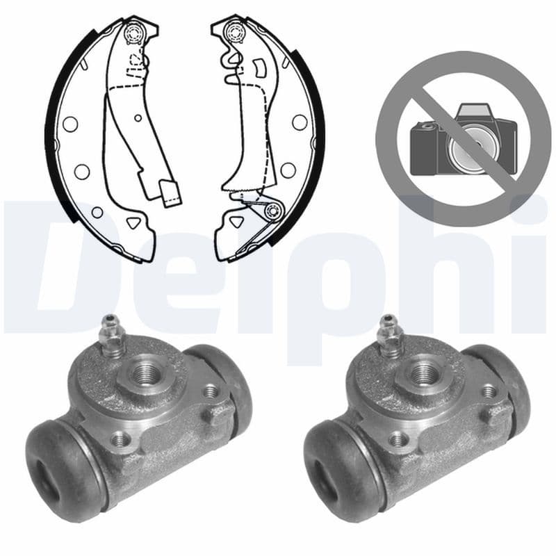 Set saboti frana DELPHI 631