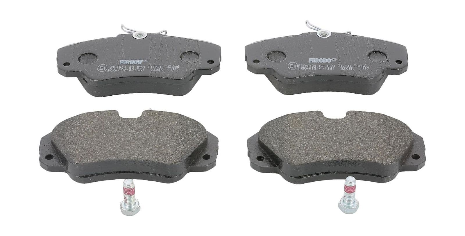 set placute frana,frana disc FERODO PREMIER ECO FRICTION FDB686