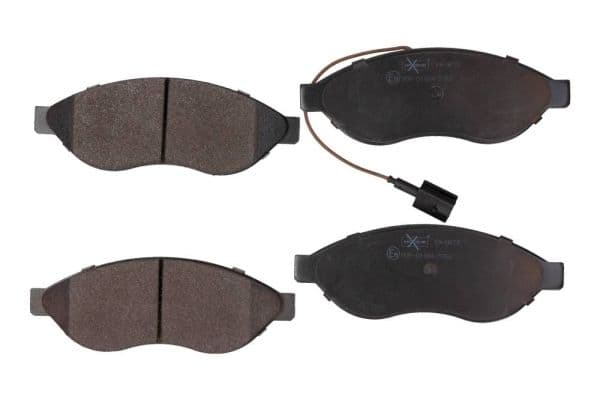 set placute frana,frana disc MAXGEAR 19-0673