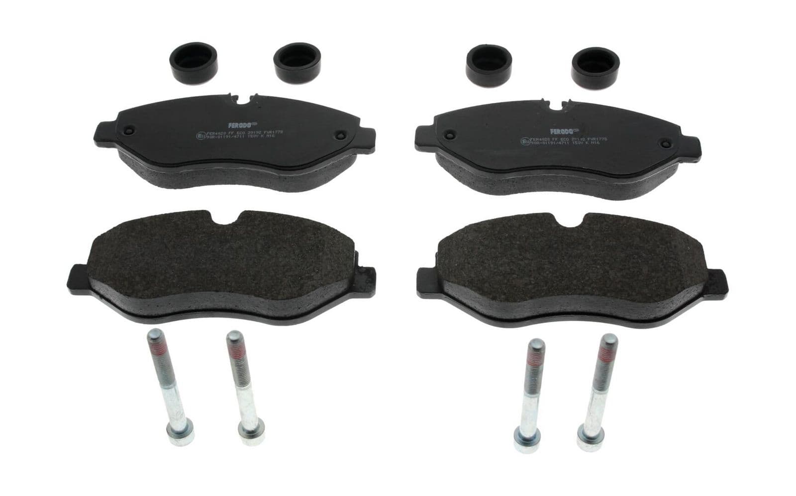 set placute frana,frana disc FERODO PREMIER ECO FRICTION FVR1778