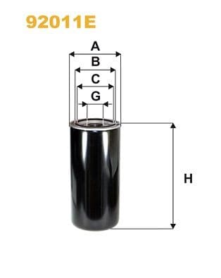 Filtru ulei WIX FILTERS 92011E
