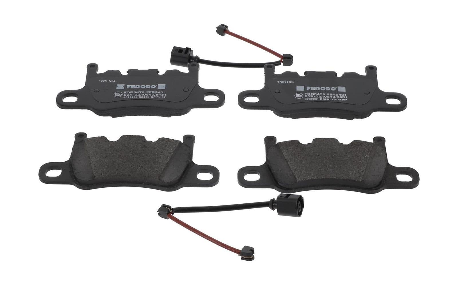set placute frana,frana disc FERODO PREMIER ECO FRICTION FDB5479