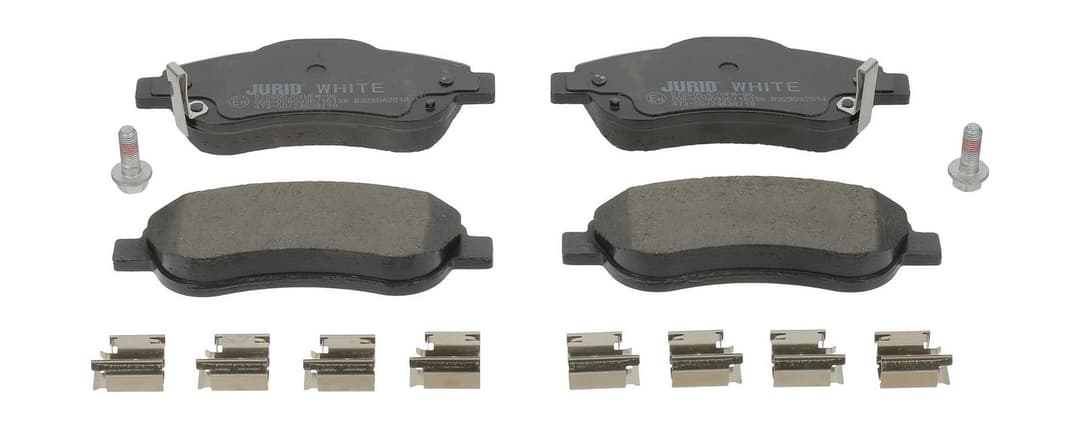 set placute frana,frana disc JURID White Low Dust 572605JC