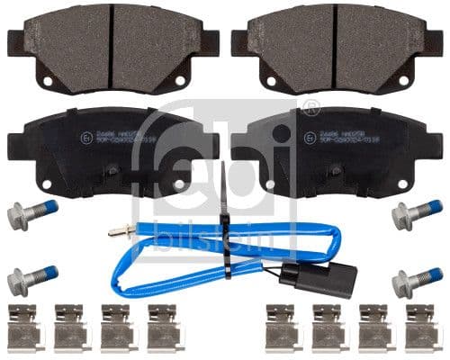 set placute frana,frana disc FEBI BILSTEIN 16701