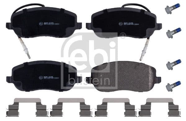 set placute frana,frana disc FEBI BILSTEIN 16827