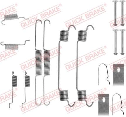 Set accesorii, sabot de frana QUICK BRAKE 105-0767