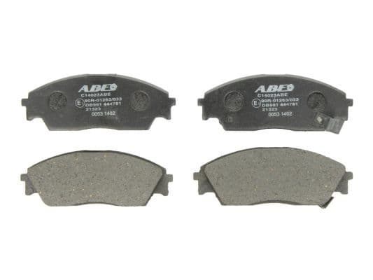 set placute frana,frana disc ABE C14023ABE
