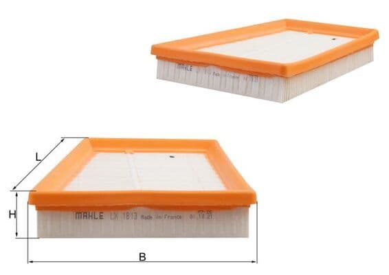 Filtru aer MAHLE LX 1813
