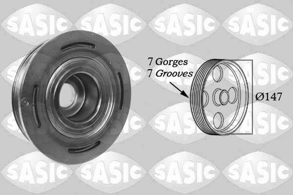 Fulie curea, arbore cotit SASIC 2154005