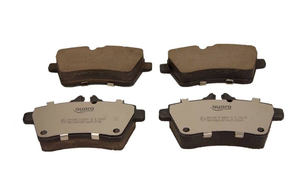 set placute frana,frana disc QUARO SILVER CERAMIC QP4169C