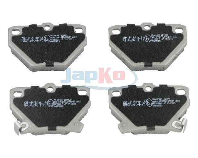 set placute frana,frana disc JAPKO 51203