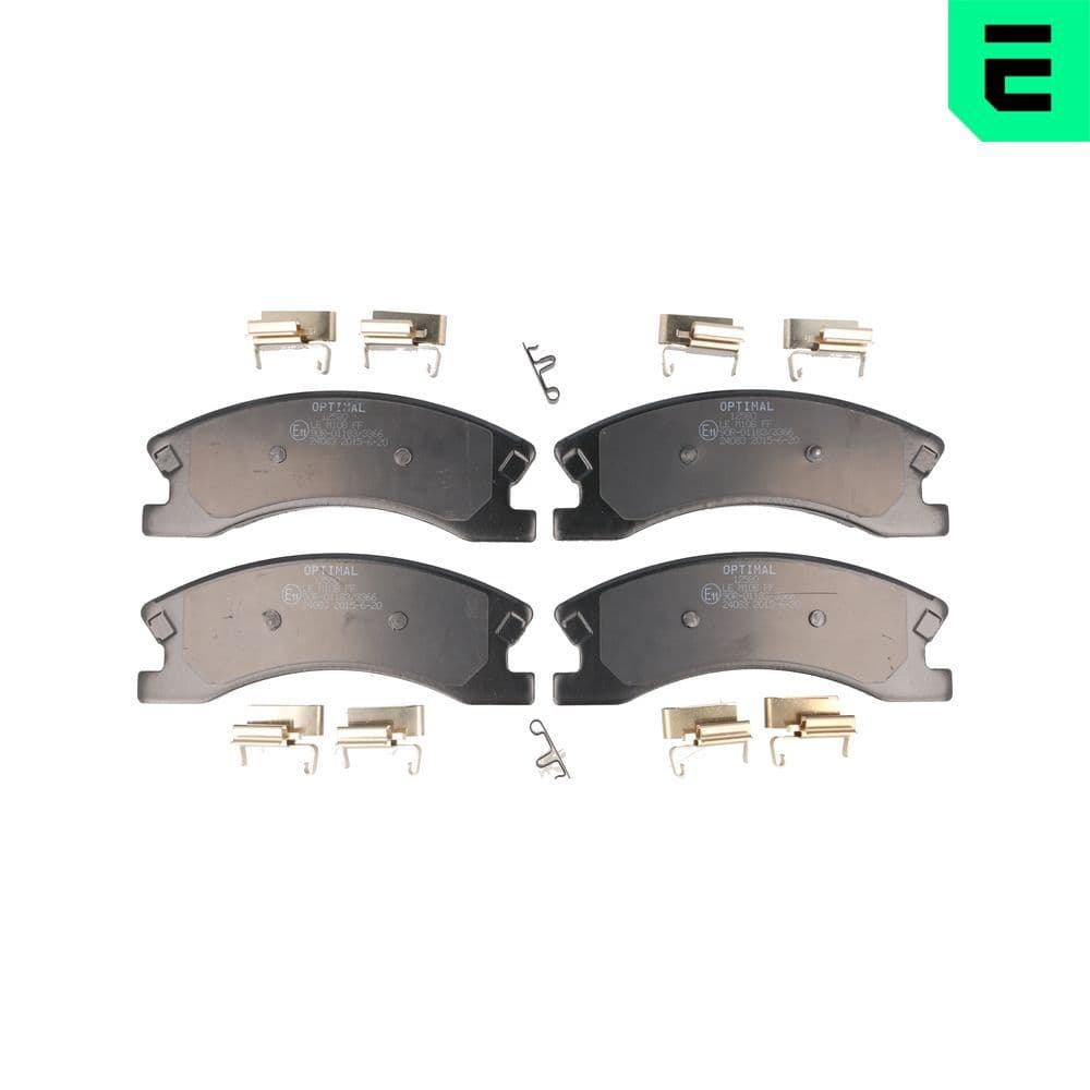 set placute frana,frana disc OPTIMAL BP-12580