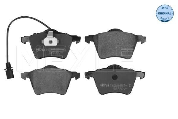 set placute frana,frana disc MEYLE -ORIGINAL: True to OE. 025 234 1819/W